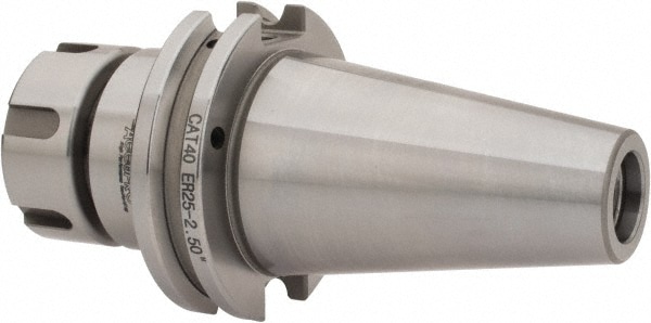 Accupro 775650 Collet Chuck: 0.039 to 0.629" Capacity, ER Collet, Taper Shank Image