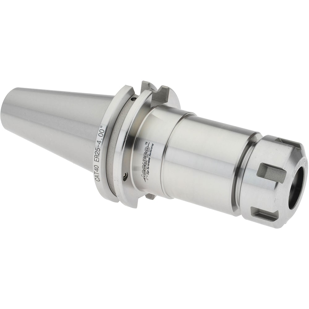 Accupro 775652 Collet Chuck: 0.039 to 0.629" Capacity, ER Collet, Taper Shank Image