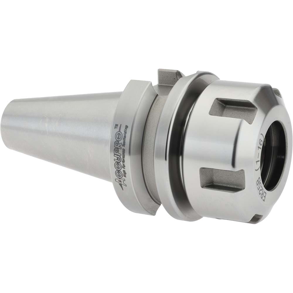 Accupro 775726 Collet Chuck: 0.039 to 0.629" Capacity, ER Collet, Taper Shank Image