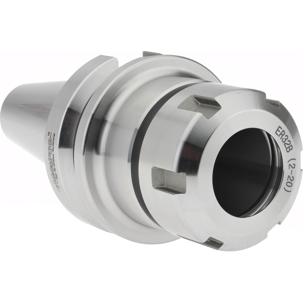 Accupro 775756 Collet Chuck: 0.078 to 0.787" Capacity, ER Collet, Taper Shank Image