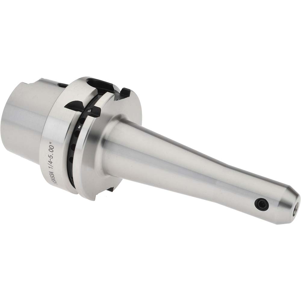 Accupro End Mill Holder HSK63A Taper Shank, 1/4" Hole MSC