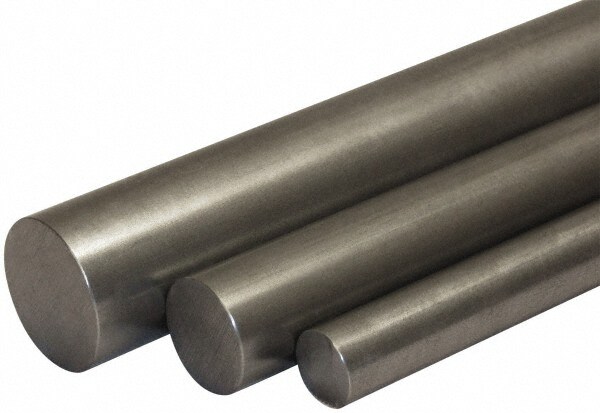 1045 Medium Carbon Steel Round Rod: 2-3/4" Dia, 1' Long