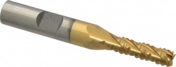 Value Collection 724-5026 1/4" Diam 4-Flute 30° Cobalt Square Roughing & Finishing End Mill Image