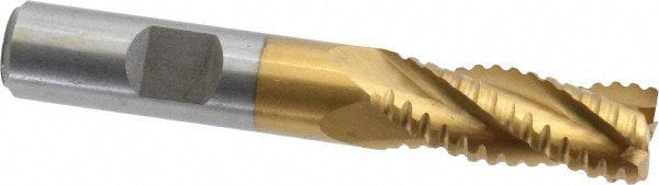 Value Collection 724-5116 1/2" Diam 4-Flute 30° Cobalt Square Roughing & Finishing End Mill Image