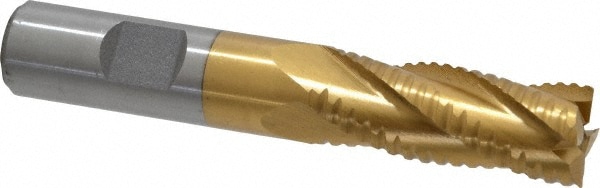 Value Collection 724-5146 5/8" Diam 4-Flute 30° Cobalt Square Roughing & Finishing End Mill Image