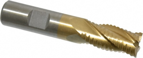 Value Collection 724-5143 5/8" Diam 4-Flute 30° Cobalt Square Roughing & Finishing End Mill Image