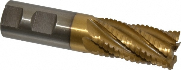 Value Collection 724-5263 1" Diam 6-Flute 30° Cobalt Square Roughing & Finishing End Mill Image