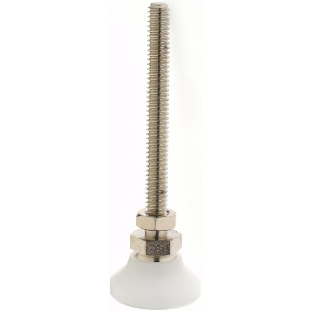 1/4-20 Bolt Thread, Studded Pivotal Stud Mount Leveling Pad & Mount