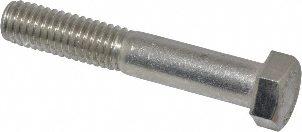 Value Collection R84232019 Hex Head Cap Screw: 3/8-16 x 2-1/4", Grade 18-8 Stainless Steel, Uncoated Image