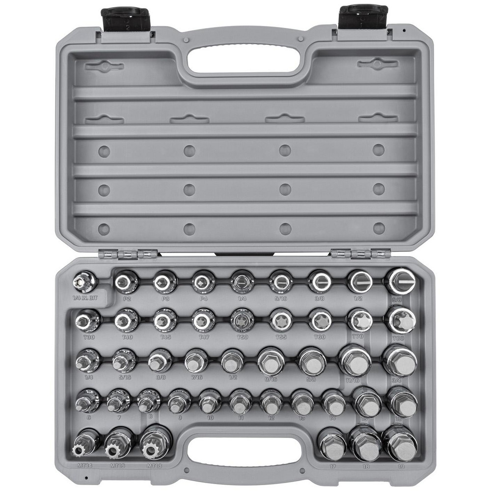 Tekton Hand Hex & Torx Bit Sockets; Socket Type Hex/Torx/TR Triple