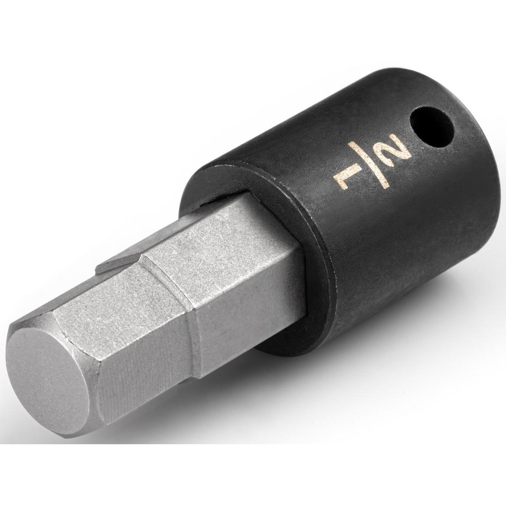 Tekton Impact Hex & Torx Bit Sockets: Drive Size (Inch): 3/8; Hex Size (Inch): 1/2 | Part #SIB12213