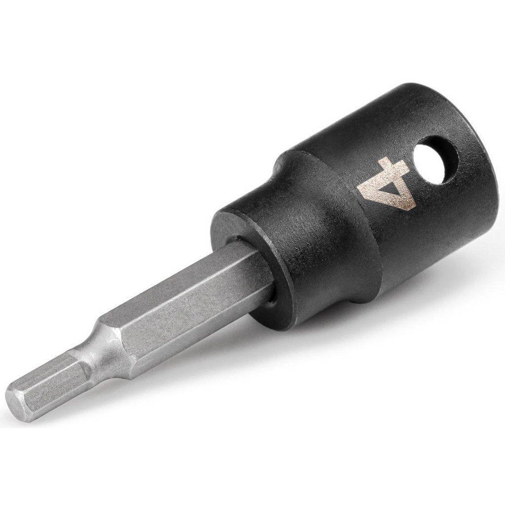 Tekton Impact Hex & Torx Bit Sockets: Drive Size (Inch): 3/8; Hex Size (mm): 4.00 | Part #SIB13202