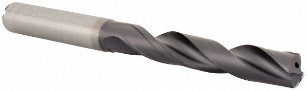 Kennametal 3640778 Jobber Length Drill Bit: 0.375" Dia, 140 &deg;, Solid Carbide Image