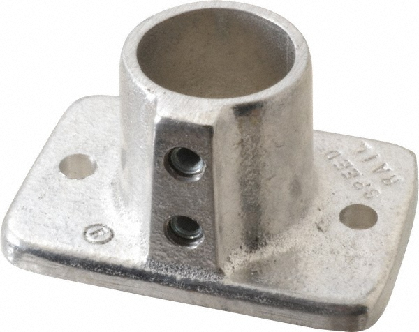 Speed-Rail® Base Flange: 1" Pipe - Uncoated