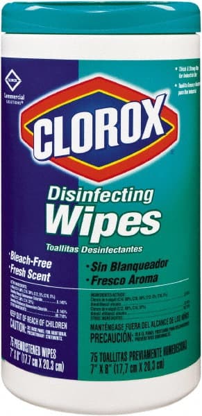 Clorox CLO15949CT Disinfecting Wipes: Pre-Moistened 