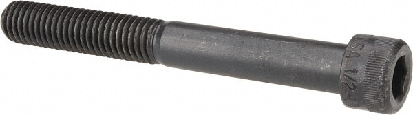 Holo-Krome 720002490 Hex Head Cap Screw: 1/2-13 x 4-1/4", Alloy Steel, Black Oxide Finish Image