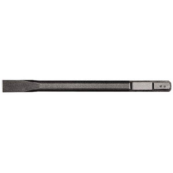 Hammer & Chipper Replacement Chisel: Cold, 1" Head Width, 18" OAL, 3/4" Shank Dia