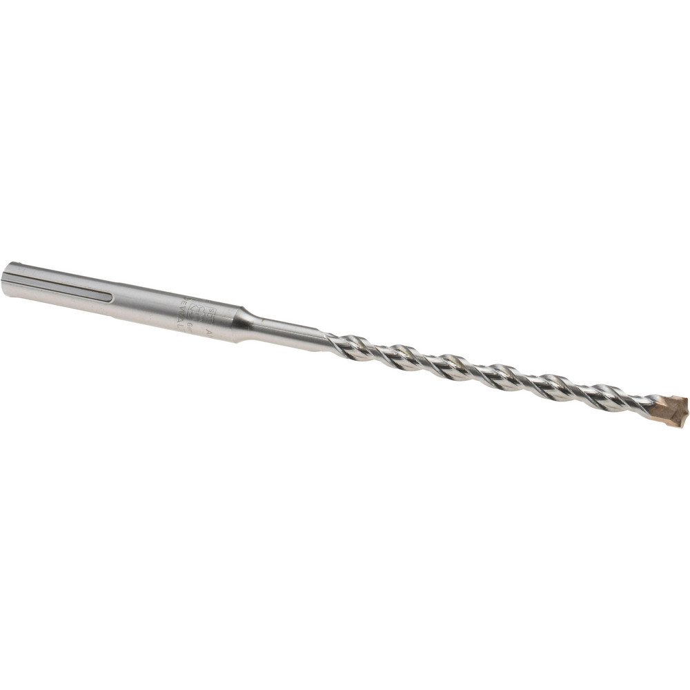 1/2" Dia, SDS-Max Shank, Carbide-Tipped Rotary & Hammer Drill Bit - 8" Usable Length, 13-1/2" OAL