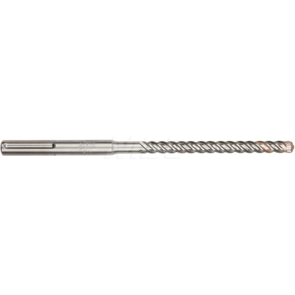 5/8" Dia, SDS-Max Shank, Carbide-Tipped Rotary & Hammer Drill Bit - 8" Usable Length, 13-1/2" OAL