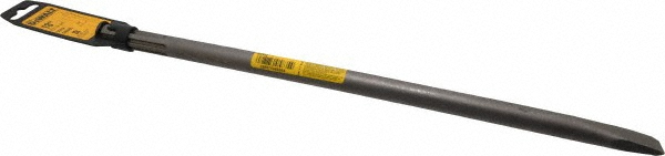 Hammer & Chipper Replacement Chisel: Cold, 1" Head Width, 18" OAL, 3/4" Shank Dia - Steel, SDS Max Shank