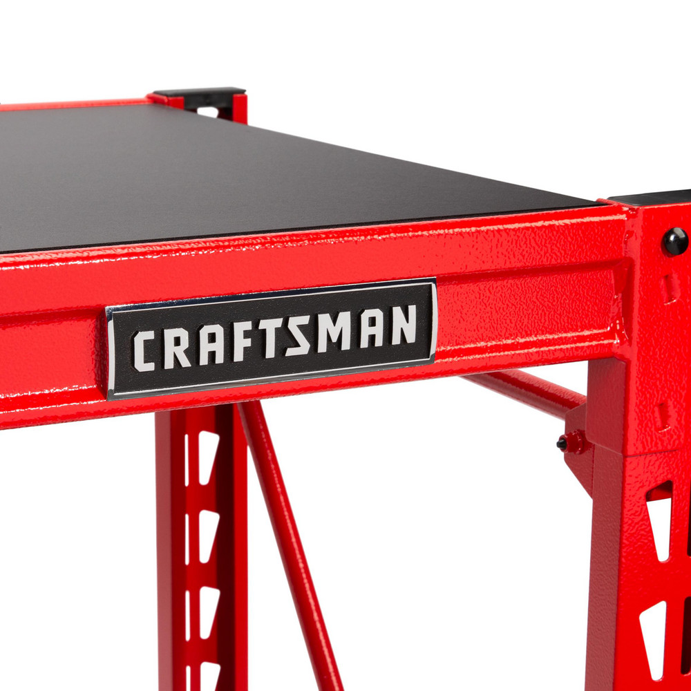 Craftsman - 2-Shelf 3-Foot Tall Stackable Tool Chest Depth Storage Rack ...