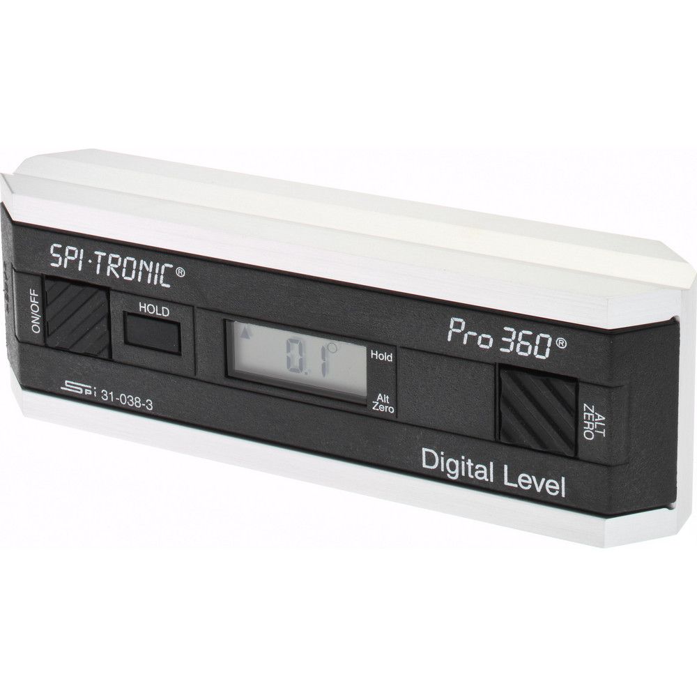 SPI Combination Protractor & Inclinometer 0.10 ° Resolution, Digital