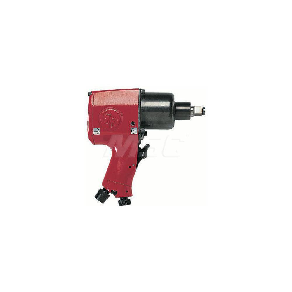 Chicago Pneumatic 6151909541 Air Impact Wrench: 1/2" Drive, 8,900 RPM, 445 ft/lb 
