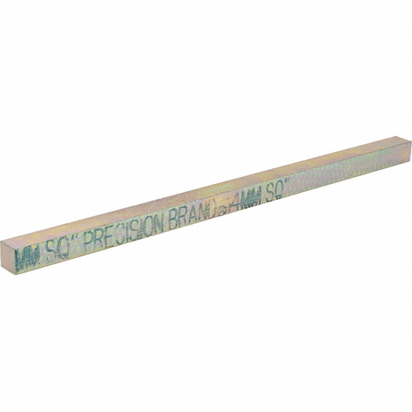Precision Brand 12" Long, Zinc Yellow Dichromate Key Stock 80531064