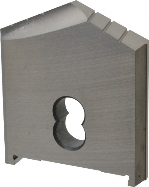 Allied Machine and Engineering 10244-0203 Spade Drill Insert: 2-3/32" Dia, Series D, Powdered Metal Image