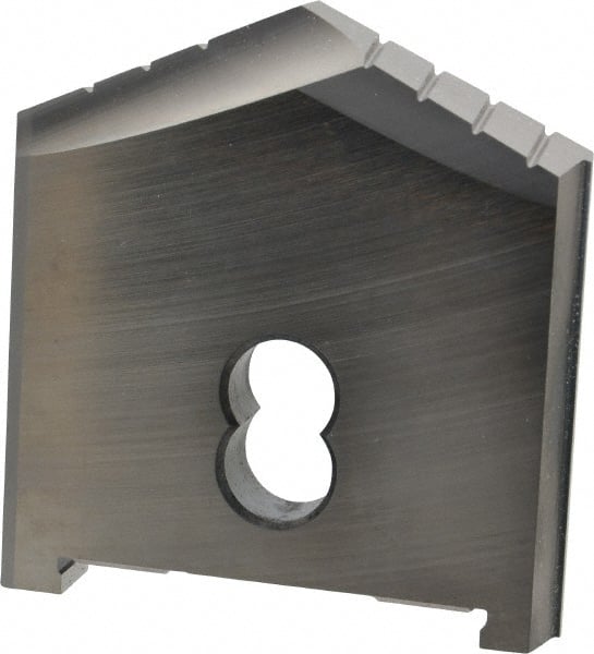 Allied Machine and Engineering 10244-0210 Spade Drill Insert: 2-5/16" Dia, Series D, Powdered Metal, 130 ° Point 