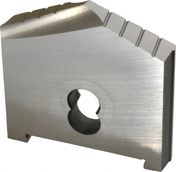 Allied Machine and Engineering 10244-0213 Spade Drill Insert: 2-13/32" Dia, Series D, Powdered Metal, 130 ° Point 