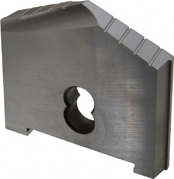 Allied Machine and Engineering 10244-0218 Spade Drill Insert: 2-9/16" Dia, Series D, Powdered Metal, 130 ° Point 