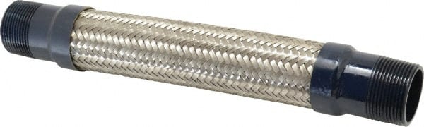Mason Ind. MN 1-1/4X12 1-1/4" Pipe, Braided Stainless Steel Single Arch Hose Pipe Expansion Joint 