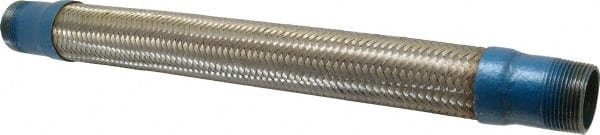 Mason Ind. MN 1-1/4X18 1-1/4" Pipe, Braided Stainless Steel Single Arch Hose Pipe Expansion Joint 
