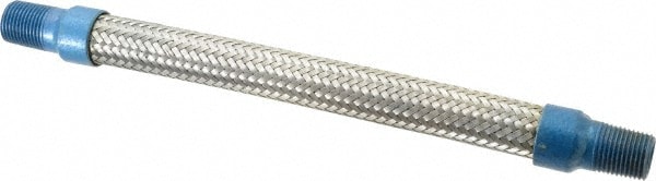 Mason Ind. MN 1/2X12 1/2" Pipe, Braided Stainless Steel Single Arch Hose Pipe Expansion Joint Image