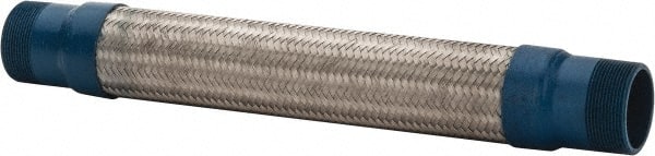 Mason Ind. MN 2X18 2" Pipe, Braided Stainless Steel Single Arch Hose Pipe Expansion Joint 