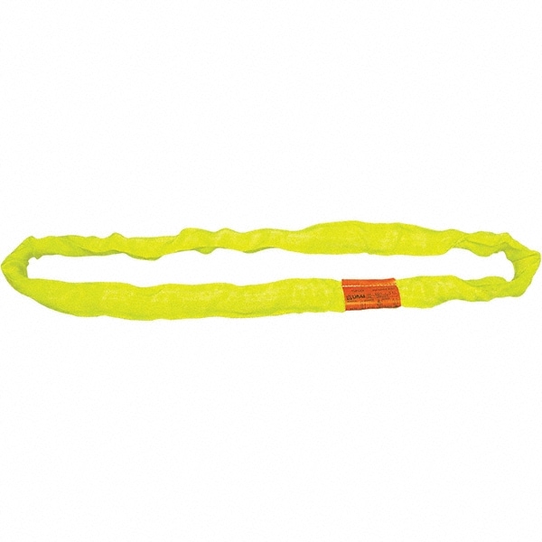 Endless Sling: 1.7500" Wide, 16' Long, 8,400 lb Vertical, 6,700 lb Choker, 16,800 lb Basket, Polyester