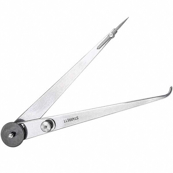 Starrett - 8 Inch Leg, Lock Joint, Steel, Hermaphrodite Caliper ...