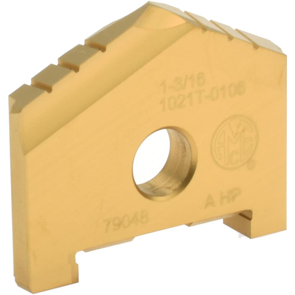Spade Drill Insert: 1-3/16" Dia, Series A, High Speed Steel, 130 ° Point