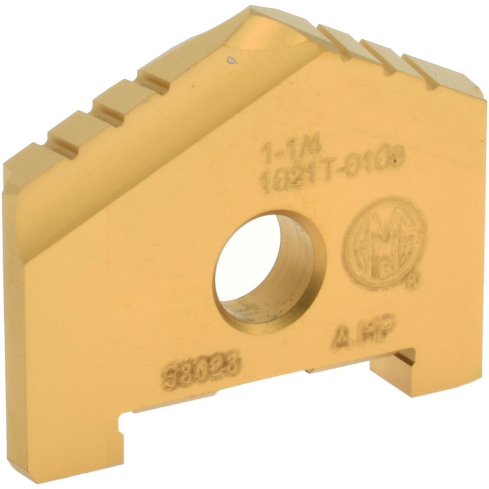 Spade Drill Insert: 1-1/4" Dia, Series A, High Speed Steel, 130 ° Point