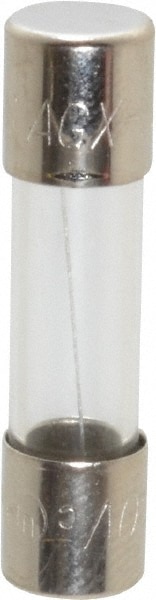 Cartridge Fast-Acting Fuse: 1.25 A, 1" OAL, 1/4" Dia