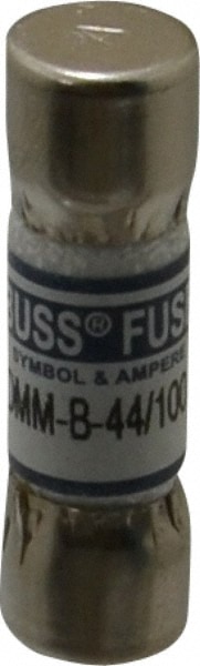 Cooper Bussmann DMM-B-44/100 Cartridge Fast-Acting Fuse: 0.44 A, 1-3/8" OAL, 0.406" Dia Image