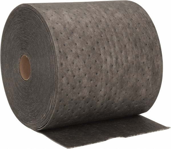 Brady SPC Sorbents UXT15P Sorbent Pad: Universal Use, 15" Wide, 150 Long, 17 gal, Gray Image