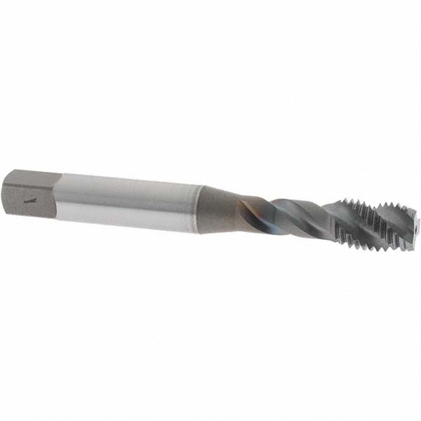 OSG 1732908 Spiral Flute Tap: 5/16-24, UNF, 3 Flute, Modified Bottoming, 3B Class of Fit, Vanadium High Speed Steel, TICN Finish Image