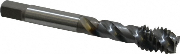 OSG 1733208 Spiral Flute Tap: 7/16-14, UNC, 3 Flute, Modified Bottoming, Vanadium High Speed Steel, TICN Finish Image