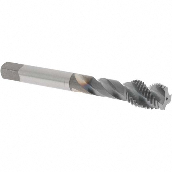 OSG 1733308 Spiral Flute Tap: 7/16-20, UNF, 3 Flute, Modified Bottoming, Vanadium High Speed Steel, TICN Finish Image