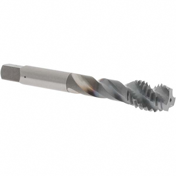 OSG 1733408 Spiral Flute Tap: 1/2-13, UNC, 3 Flute, Modified Bottoming, 3B Class of Fit, Vanadium High Speed Steel, TICN Finish Image