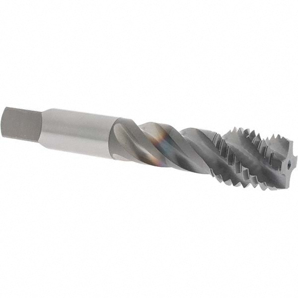 OSG 1733808 Spiral Flute Tap: 3/4-10, UNC, 4 Flute, Modified Bottoming, Vanadium High Speed Steel, TICN Finish Image