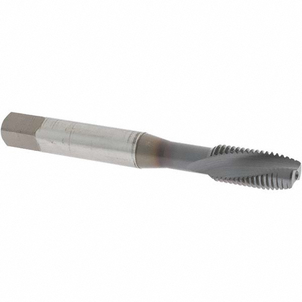 OSG 1305900808 Spiral Flute Tap: 5/16-24, UNF, 2 Flute, Plug, 3B Class of Fit, Vanadium High Speed Steel, TICN Finish Image