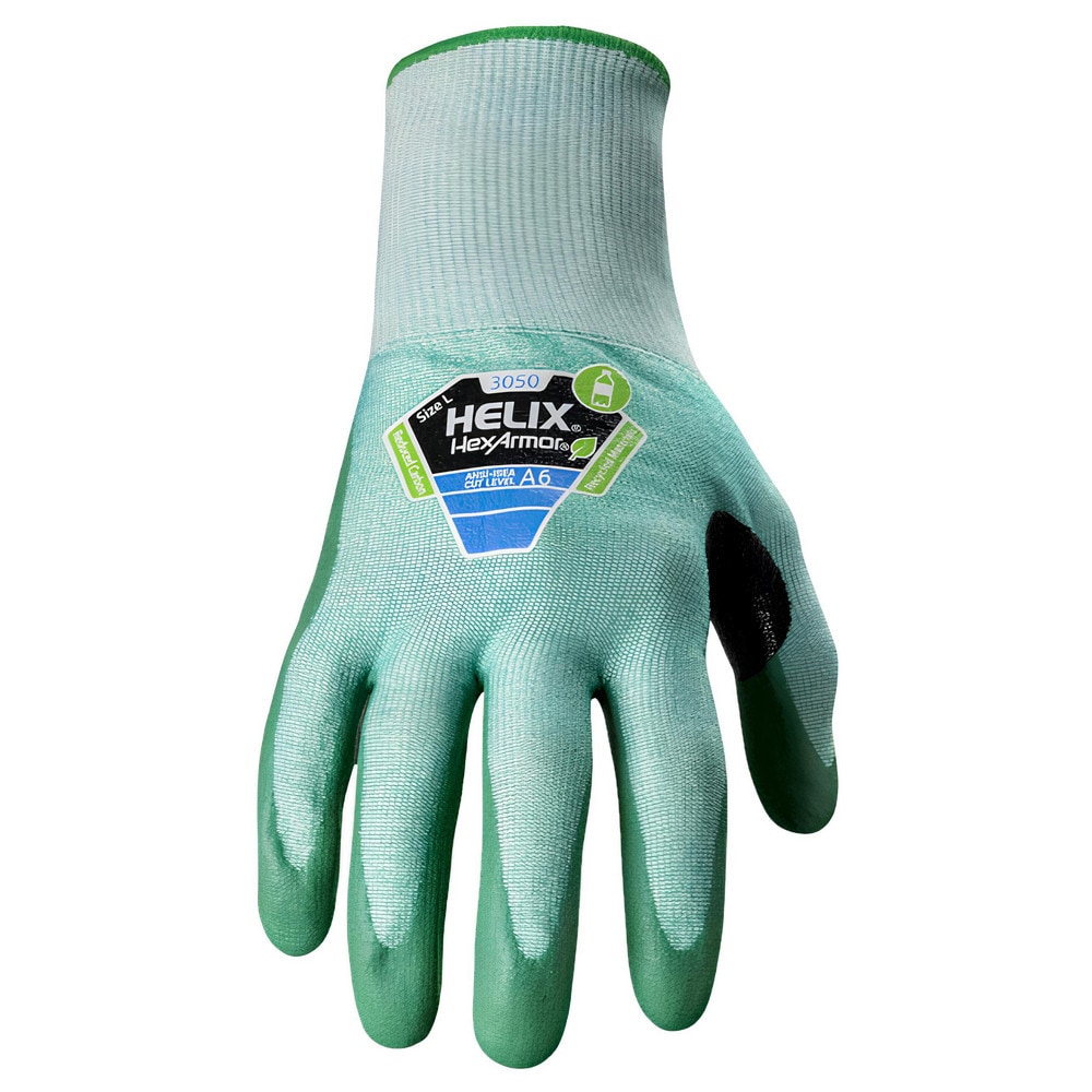 Hexarmor® Cut Puncture And Abrasion Resistant Gloves Helix Helix Size Large Ansi Cut A6 4697